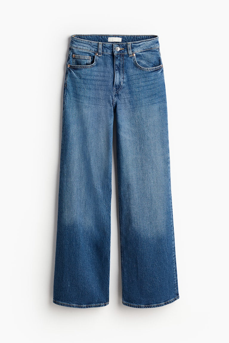 High-Waist Wide Leg Jeans - view 2